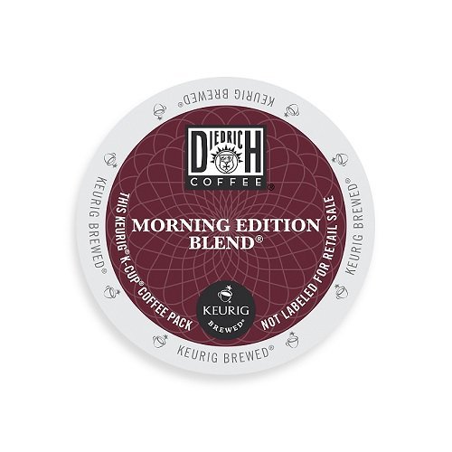 Diedrich Coffee K-Cup for Keurig Brewers, Medium Roast, Morning Edition Blend, K-Cup packs, 48-Count