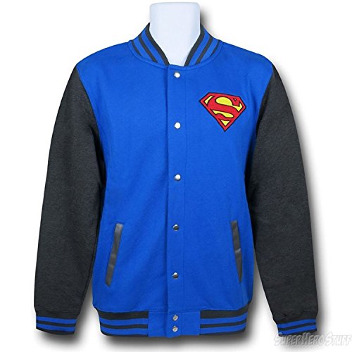 Superman Men's Letterman Jacket