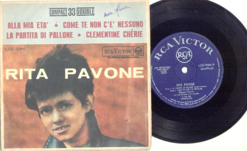 Algopix Similar Product 13 - RITA PAVONE  EP 7  MEGA RARE 