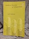 Modern theories of integration