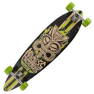 Mindless ML1100 Rogue Tribal Longboard - Green: Amazon.co.uk: Sports ...