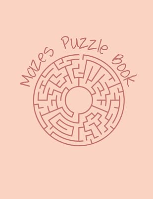 Maze Puzzle Book for Adult