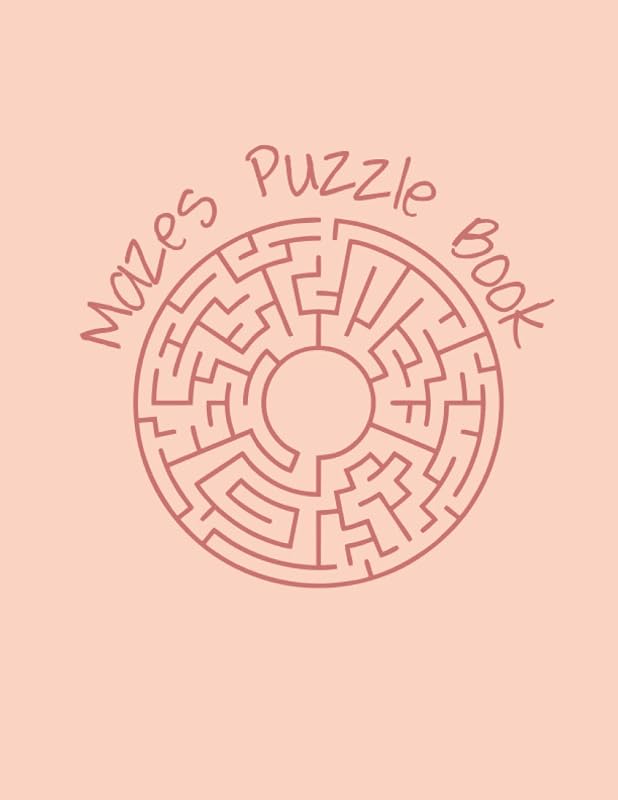 Maze Puzzle Book for Adult by sam publishing