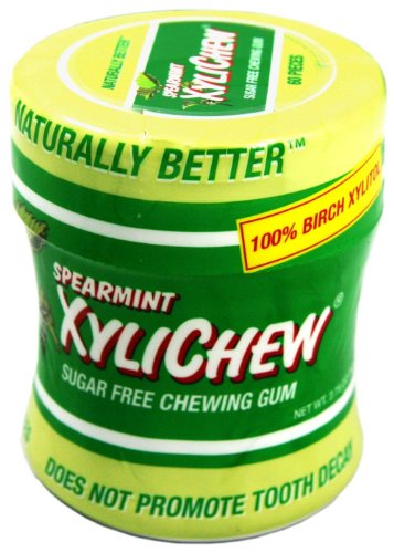 XyliChew Gum Spearmint Jar 60CT
