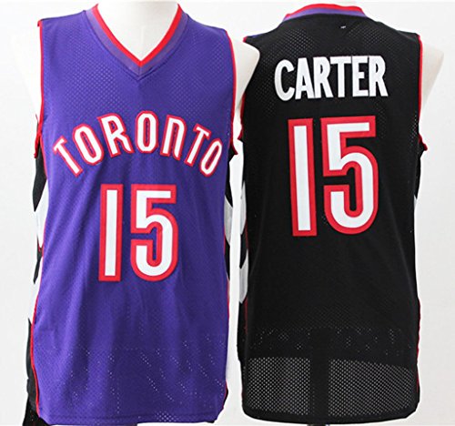 Mens Toronto Raptors Vince Carter #15 Throwback Basketball Jersey