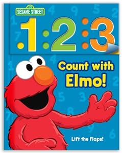 Sesame Street Count with Elmo!: A Look, Lift, & Learn Book (Look, Lift & Learn Books)