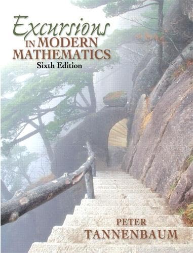 Excursions in Modern Mathematics by Peter Tannenbaum
