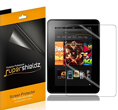 [3-Pack] SUPERSHIELDZ- High Definition Clear Screen Protector For Kindle Fire HD 8.9