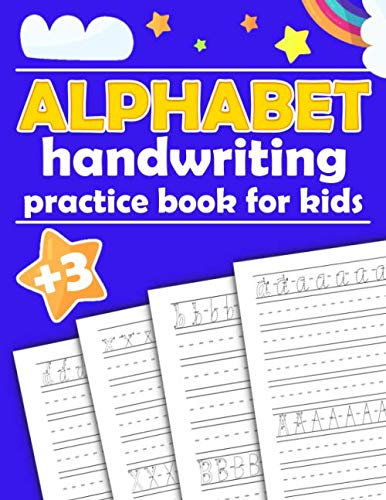 alphabet handwriting practice book for kids: handwriting practice workbook for preschoolers to learn writing (ages 3-6) by handwritng book for kid