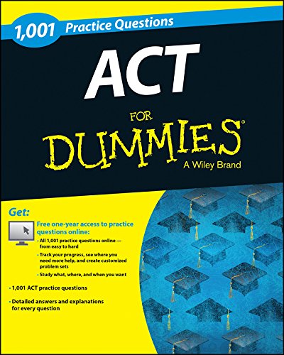 1,001 ACT Practice Questions For Dummies by Consumer Dummies