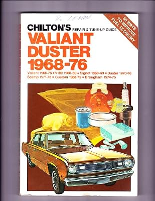 Chilton's Repair and Tune-Up Guide, Valiant and Duster 1968-76