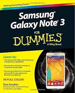 Samsung Galaxy Note 3 For Dummies