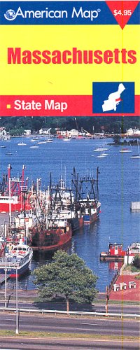 Massachusetts Travel Vision Pm by American Map Corporation