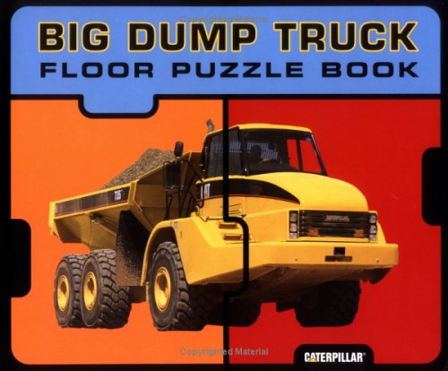 Big Dump Truck Floor Puzzle Book