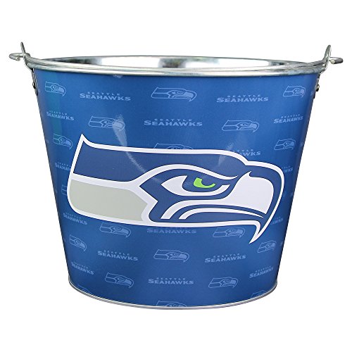 NFL Full Color Team Logo Aluminum Beer Bucket (Seattle Seahawks)