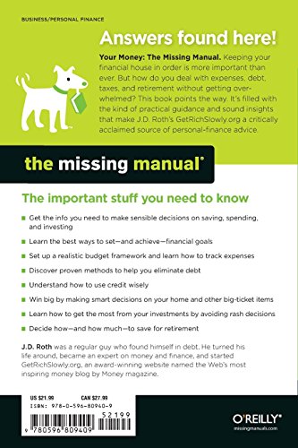 

Your Money: The Missing Manual