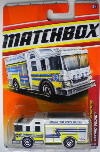 2011 Matchbox Hazard Squad White/Lime Green #51 of 100