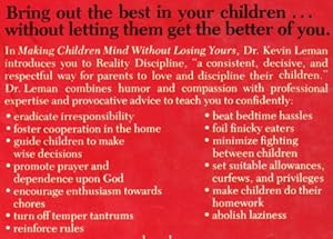 Making Children Mind Without Losing Yours