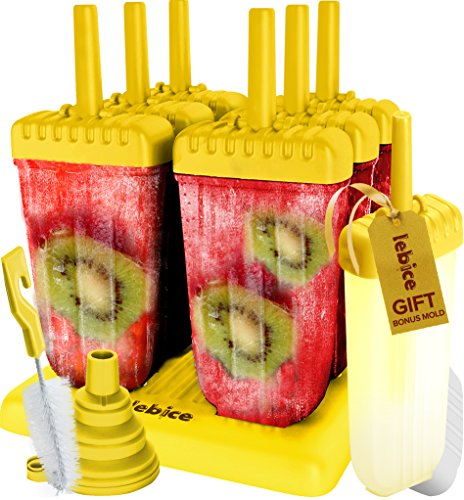 Algopix Similar Product 16 - Popsicle Molds Set  BPA Free  6 Ice