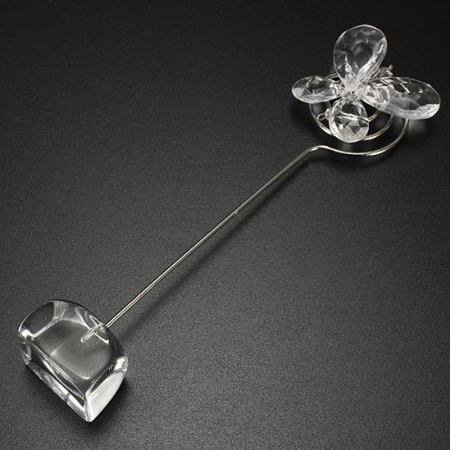 

Water & Wood 10pcs Butterfly Wedding Party Reception Number Menu Name Table Clip Place Card Holder