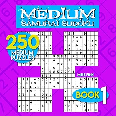 Medium Samurai Sudoku (250 Sudoku Samurai)