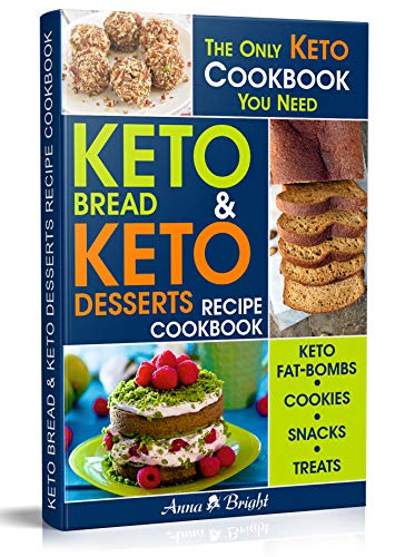 Algopix Similar Product 10 - Keto Bread and Keto Desserts Recipe