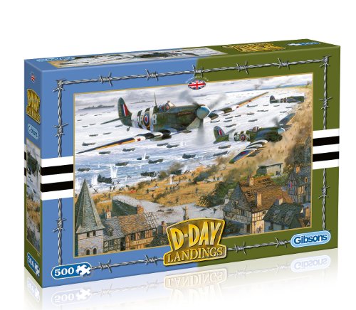 Gibsons D-Day Landings Jigsaw Puzzle 500 Pieces