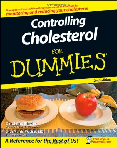 Controlling Cholesterol For Dummies by Carol Ann Rinzler