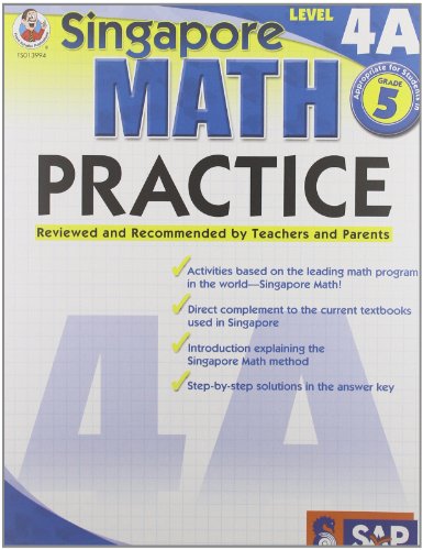 Singapore Math Practice, Level 4A, Grade 5