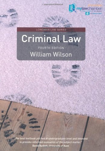 Criminal Law Mylawchamber Premium Pack (Longman Law Series) by William Wilson