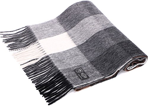 Simplicity® Men / Women Soft Luxurious 100% Cashmere Scarf w/ Gift Box