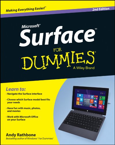 Surface For Dummies by Andy Rathbone