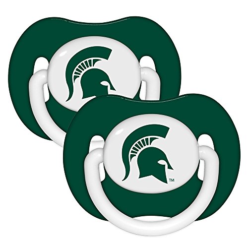 NCAA Michigan State Spartans 2 Pack Pacifier