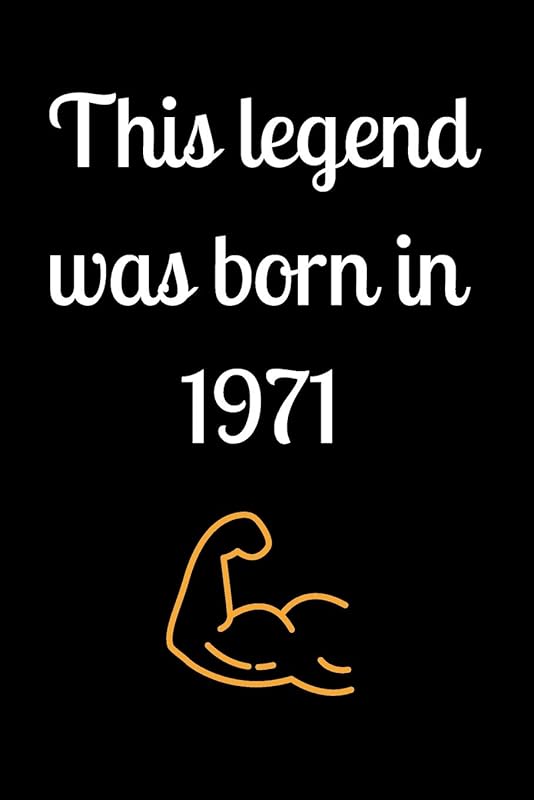 This legend was born in 1971 by star note books
