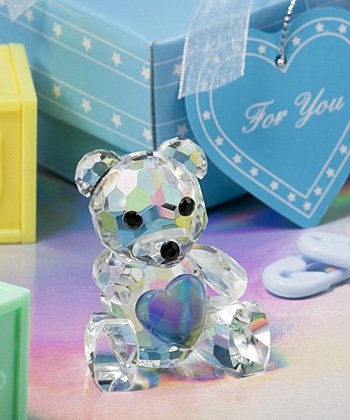 Choice Crystal Collection Teddy Bear Figurines