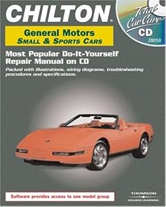 Total Car Care CD-ROM: General Motors Small & Sports Cars, 1982-2000 Retail Box