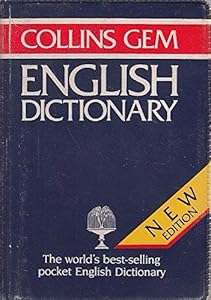 Collins Gem English Dictionary (Collins Gems)