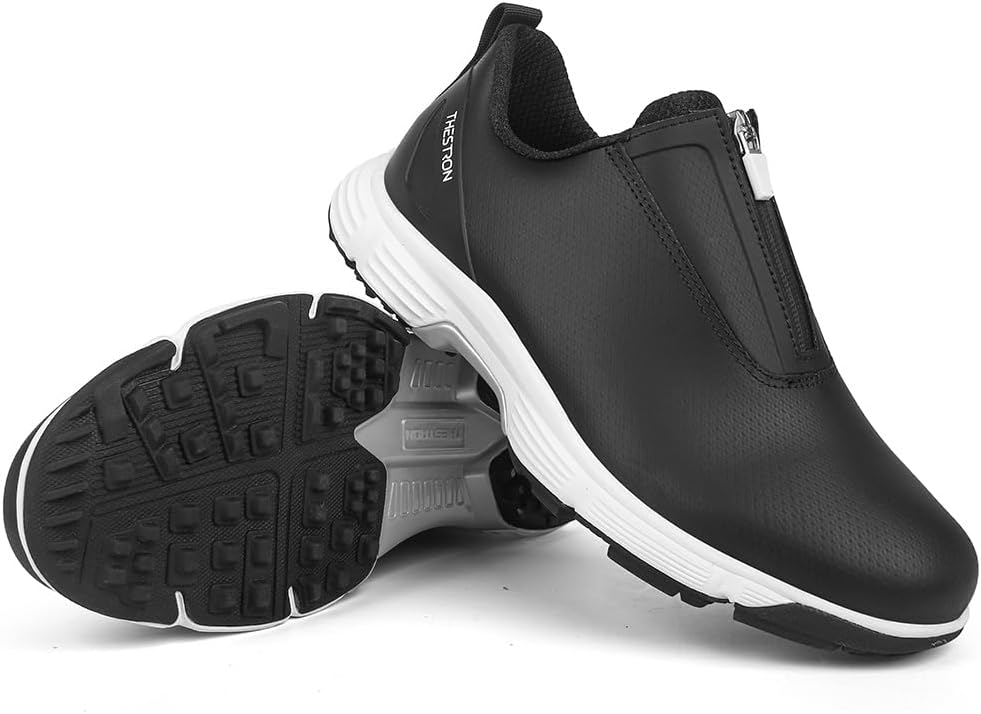 Professional Men Golf Trainers Lightweight Non-slip Footwear_voghion.com