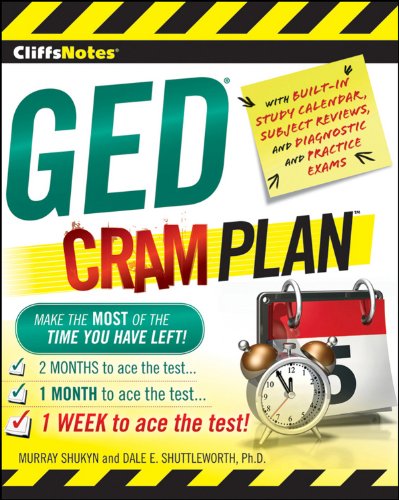 CliffsNotes GED Cram Plan (Cliffsnotes Cram Plan) by Murray Shukyn