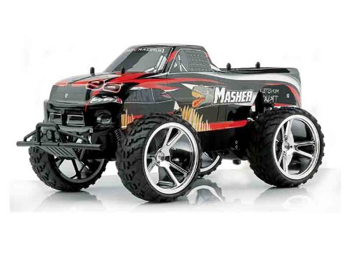 Ninco Desarollos - Coche 4 x 4, 1:10, Masher (con radiocontrol, batería larga duración y cargador)