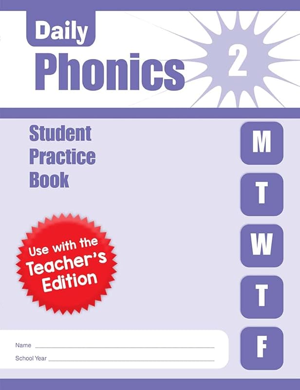 Daily Phonics, Grade 2 Student Book by Evan Moor
