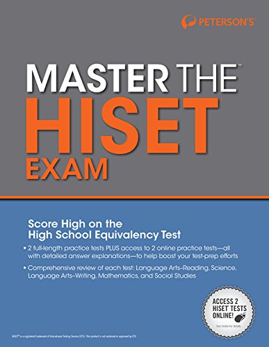 Master the HiSET by Peterson's