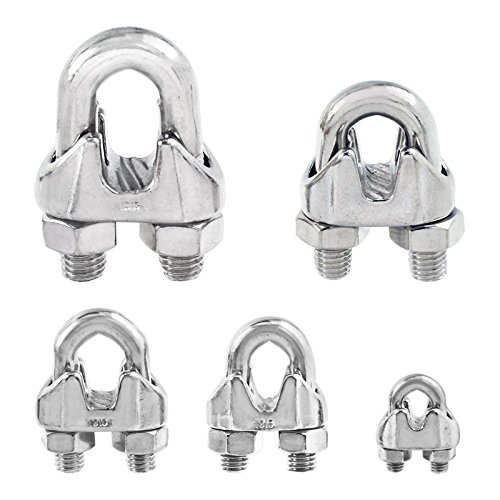 Stainless Steel Commercial Wire Rope Clip Cable Clamp