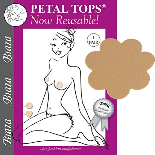 Braza Petal Tops - Reusable Nipple Covers