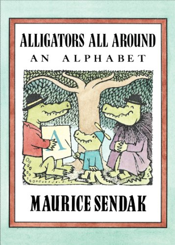 Alligators All Around Board Book: An Alphabet by Maurice Sendak
