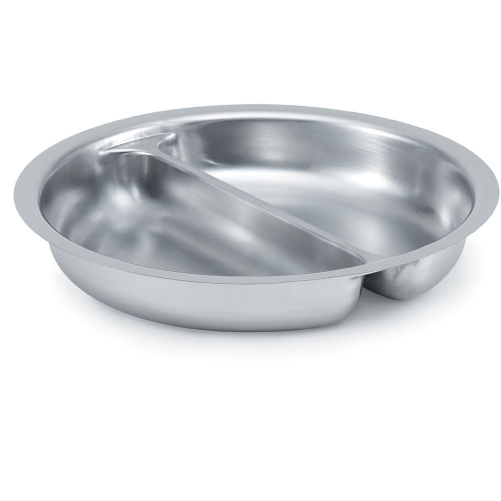 

Vollrath 49334 S/S Divided Round 2.4 Qt. Food Pan