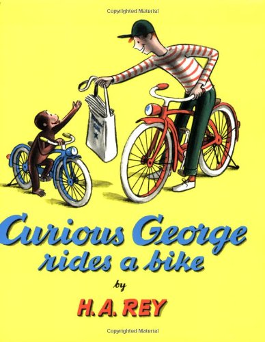 Curious George Rides a Bike (Read Along Book & CD) by H. A. Rey