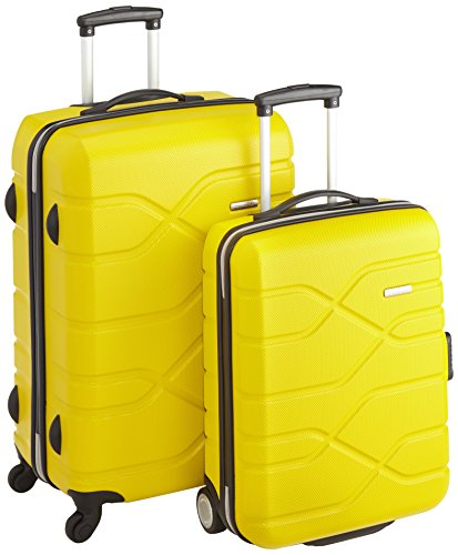 American Tourister Houston City 2 Pc Set A Juegos de maletas, 71 cm, 103 L, Amarillo (Amarillo)