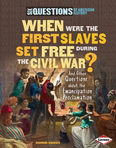 Abraham Lincoln issues the Emancipation Proclamation, 1863 by Shannon Knudsen