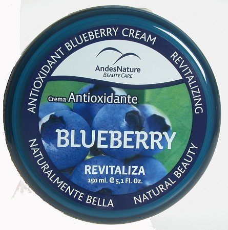 ANDES NATURE BLUEBERRY CREAM CREMA PARA LA PIEL 5.1 OZ by Andes